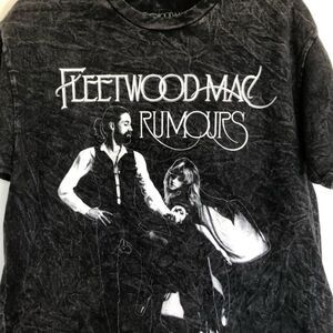 Fleetwood Mac graphic T-shirt, short sleeve. Mineral wash NWT